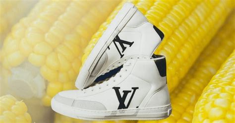 louis vuitton corn sneakers|louis vuitton vegan shoes.